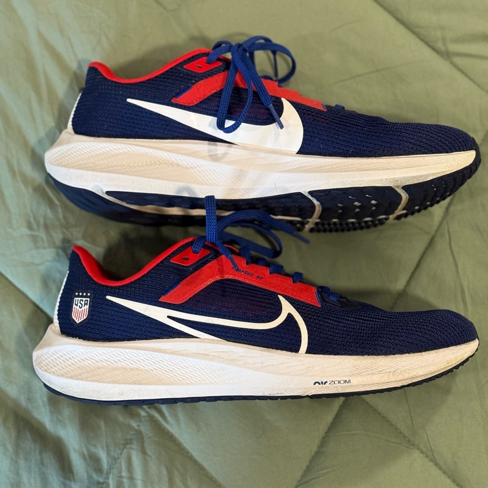 Nike Men's Pegasus 40 Team USA running shoes